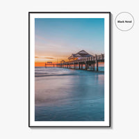 Clearwater Beach Fine Art Photo Print, Pier, Florida, USA, Wall Decor, Poster