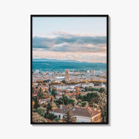 Aix-en-Provence Fine Art Photo Print, Panoramic, France Travel Wall Poster