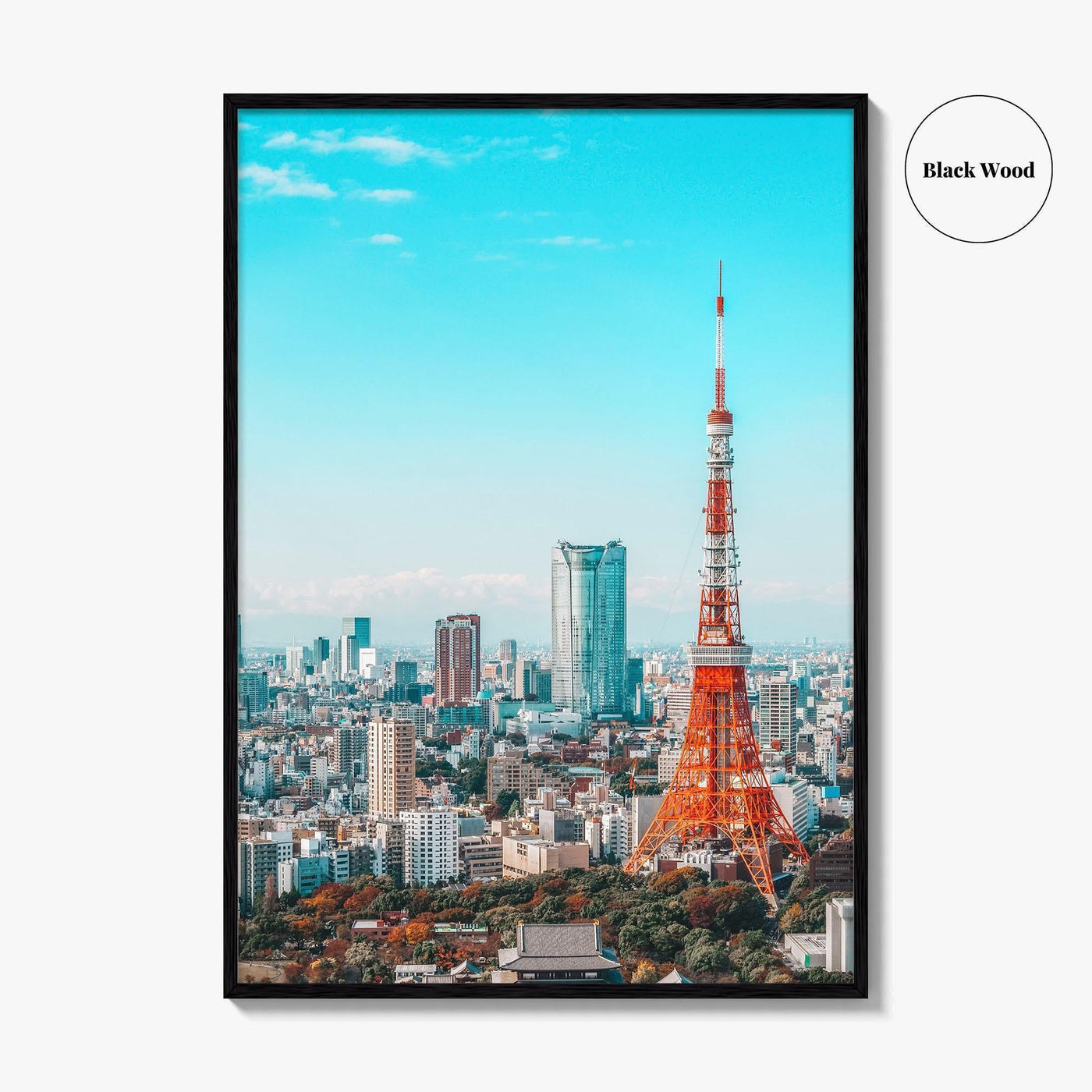 Tokyo Fine Art Photo Print, Tokyo Tower Japan Wall Poster
