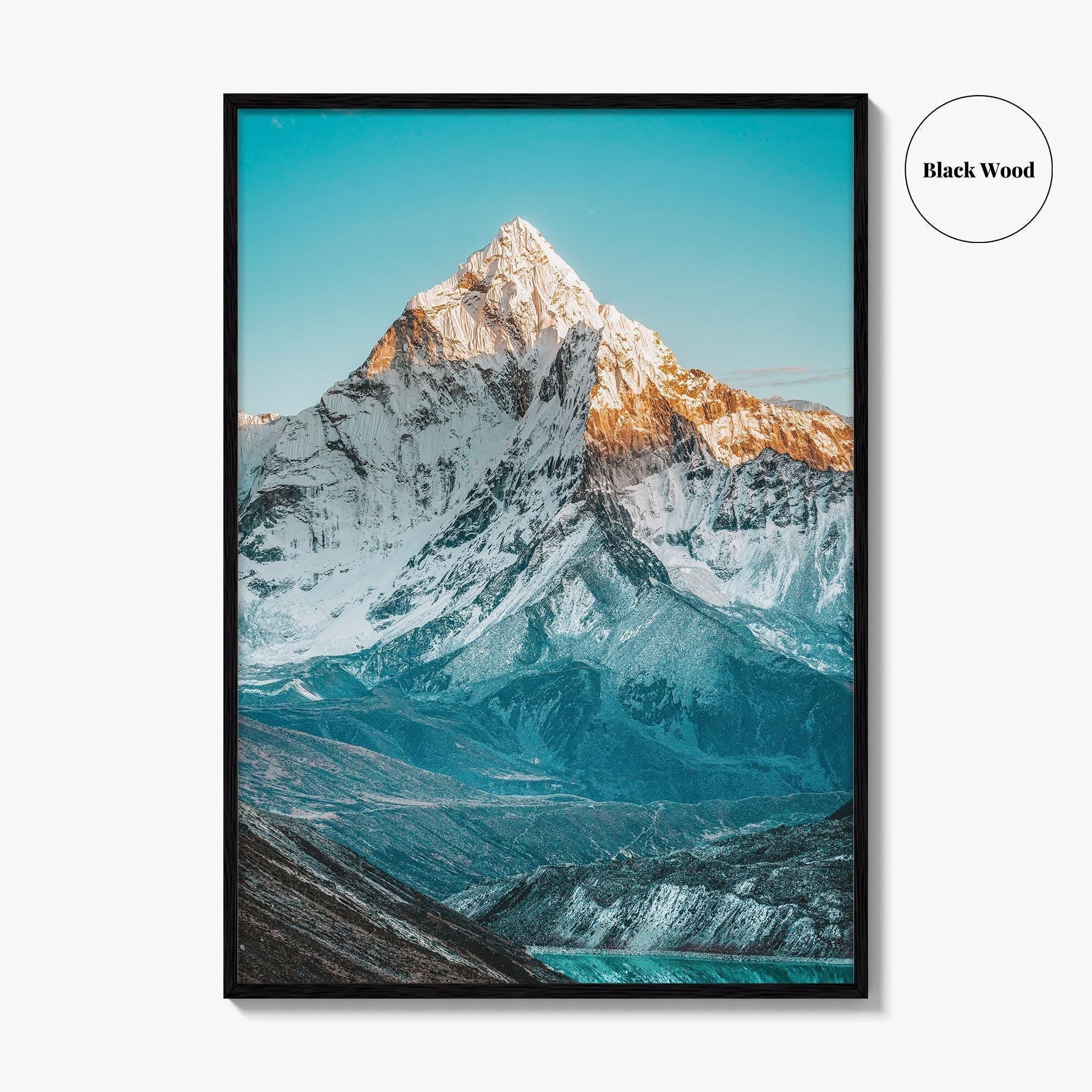 Nepal Fine Art Photo Print, Ama Dablam, Cholatse Lake, Everest Region Poster, Himalayas