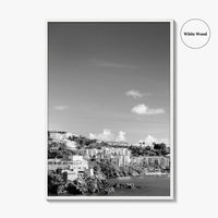 St Thomas Black and White Fine Art Photo Print, Harbor, USVI, Caribbean, Wall Decor