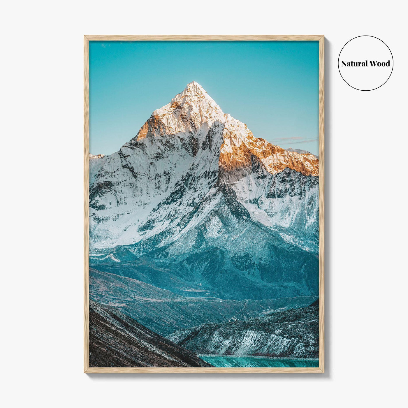 Nepal Fine Art Photo Print, Ama Dablam, Cholatse Lake, Everest Region Poster, Himalayas