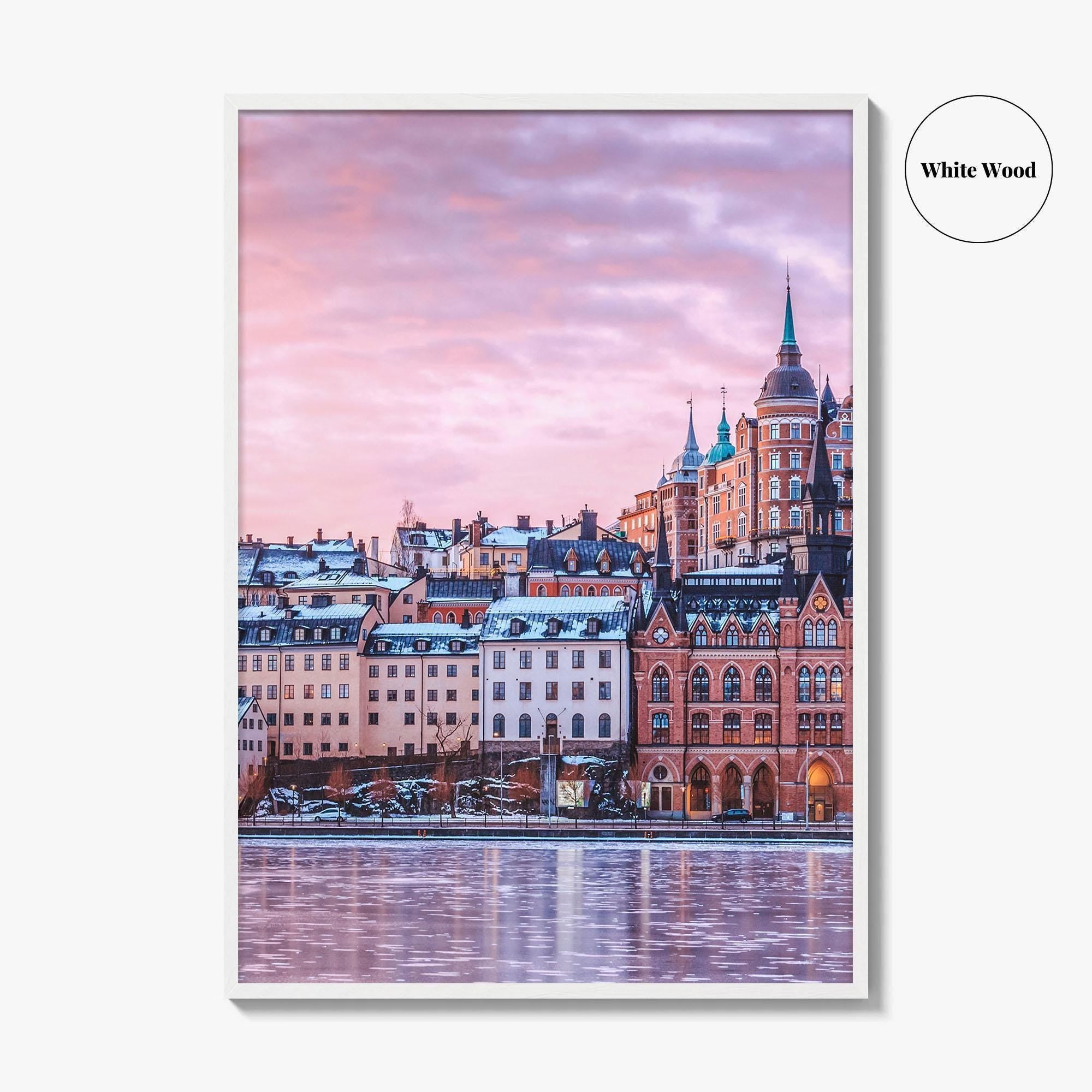 Stockholm Fine Art Photo Print, Södermalm, Mariaberget, Lake Mälaren