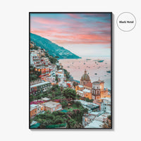 Positano Fine Art Photo Print, Amalfi Coast Italy Wall Poster