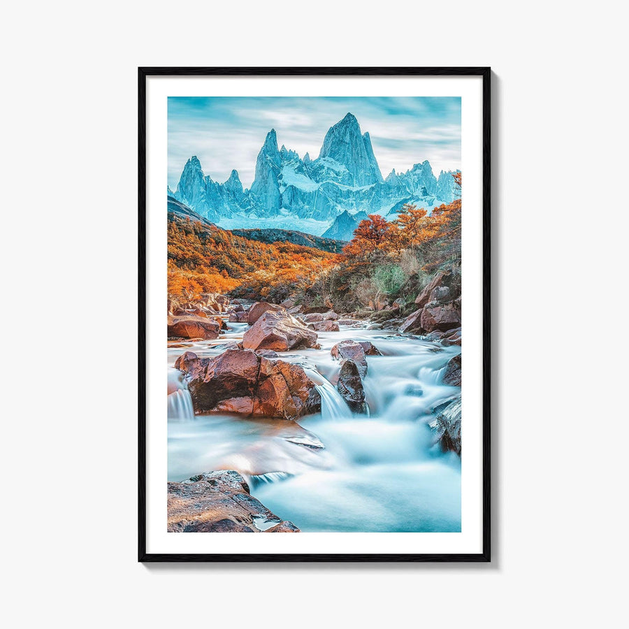 Fitz Roy Fine Art Photo Print, Patagonia El Chalten Argentina Wall Poster, Los Glaciares