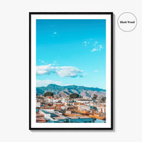 Oaxaca de Juarez Skyline Fine Art Photo Print, Oaxaca City, Mexico Poster