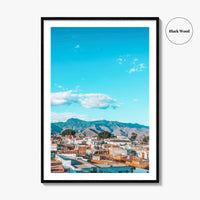 Oaxaca de Juarez Skyline Fine Art Photo Print, Oaxaca City, Mexico Poster