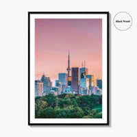 Toronto Skyline Fine Art Photo Print, Ontario Canada Wall Art Poster