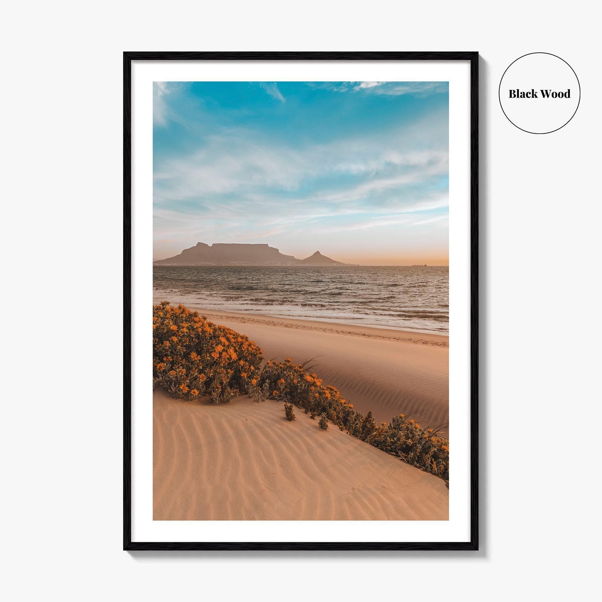 Cape Town Fine Art Photo Print, Beach Wall Decor, South Africa Poster, Camps Bay