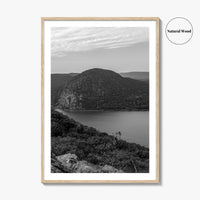 Hudson Valley Black and White Fine Art Photo Print, Hudson River, Cold Spring