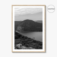 Hudson Valley Black and White Fine Art Photo Print, Hudson River, Cold Spring