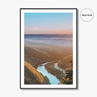 Delaware Water Gap Fine Art Photo Print, Mount Tammany, New Jersey, USA Poster