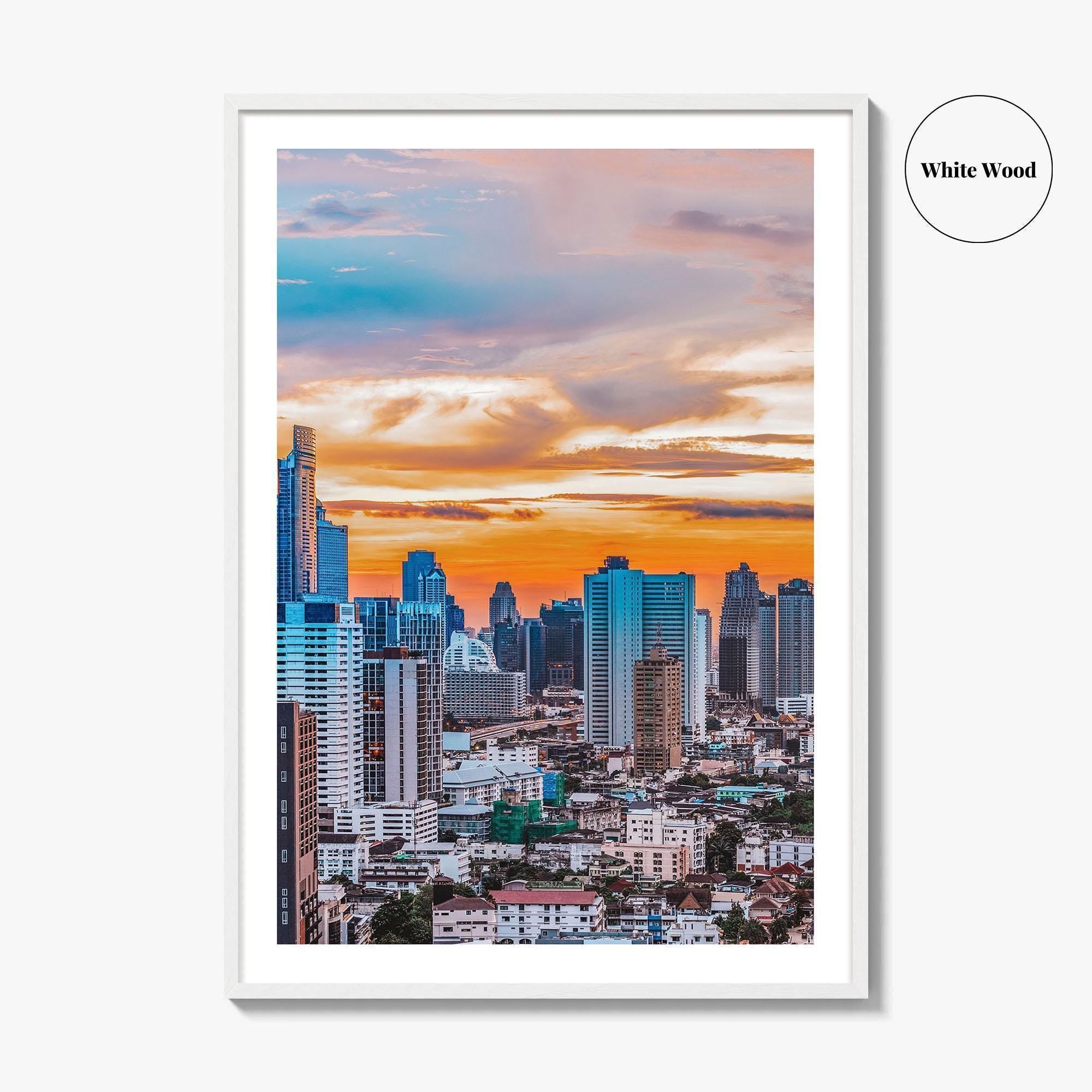 Nairobi Skyline Fine Art Photo Print, City Poster, Kenya