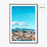 Oaxaca de Juarez Skyline Fine Art Photo Print, Oaxaca City, Mexico Poster