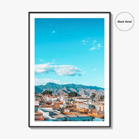 Oaxaca de Juarez Skyline Fine Art Photo Print, Oaxaca City, Mexico Poster