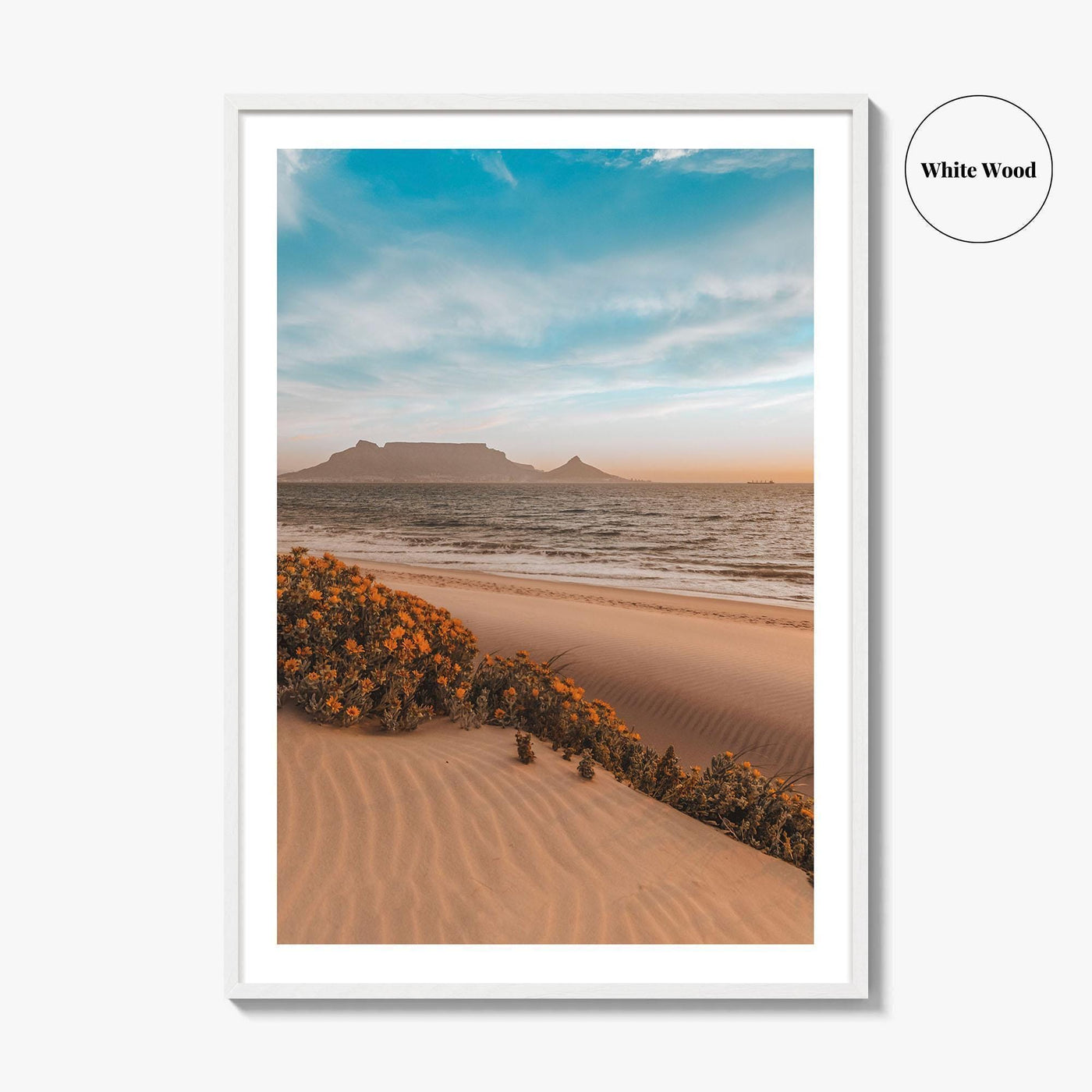 Cape Town Fine Art Photo Print, Beach Wall Decor, South Africa Poster, Camps Bay