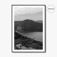 Hudson Valley Black and White Fine Art Photo Print, Hudson River, Cold Spring