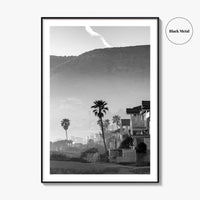 Malibu Black and White Fine Art Photo Print, California Beach Poster, Los Angeles Art