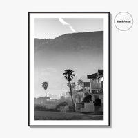 Malibu Black and White Fine Art Photo Print, California Beach Poster, Los Angeles Art