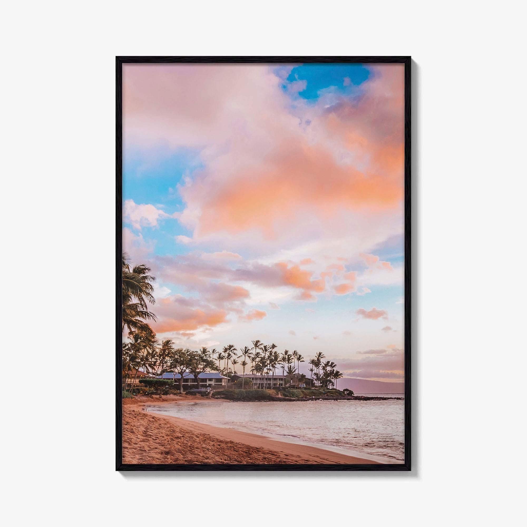 Maui Fine Art Photo Print, Wailea Beach Kihei, Hawaii USA, Wall Art Poster