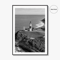 Montauk Black and White Fine Art Photo Print, Long Island NY Poster