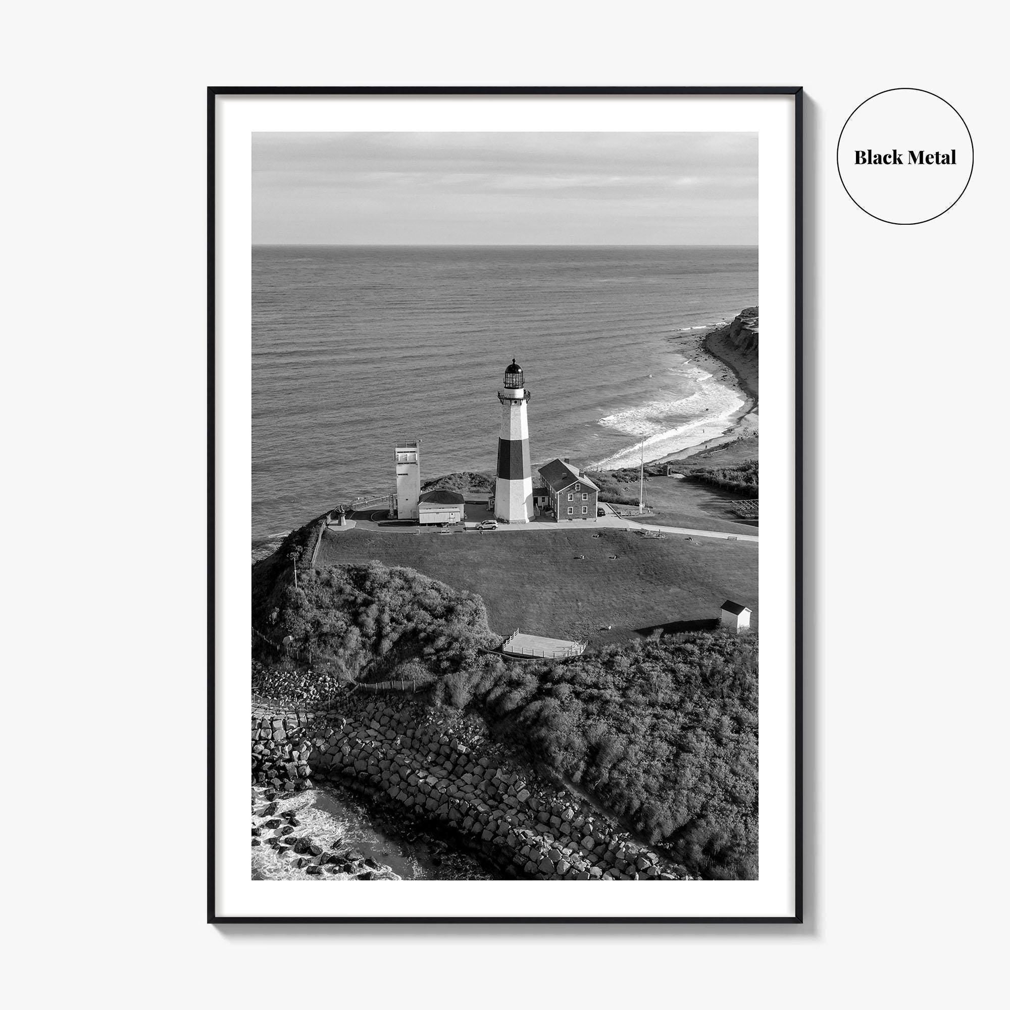 Montauk Black and White Fine Art Photo Print, Long Island NY Poster