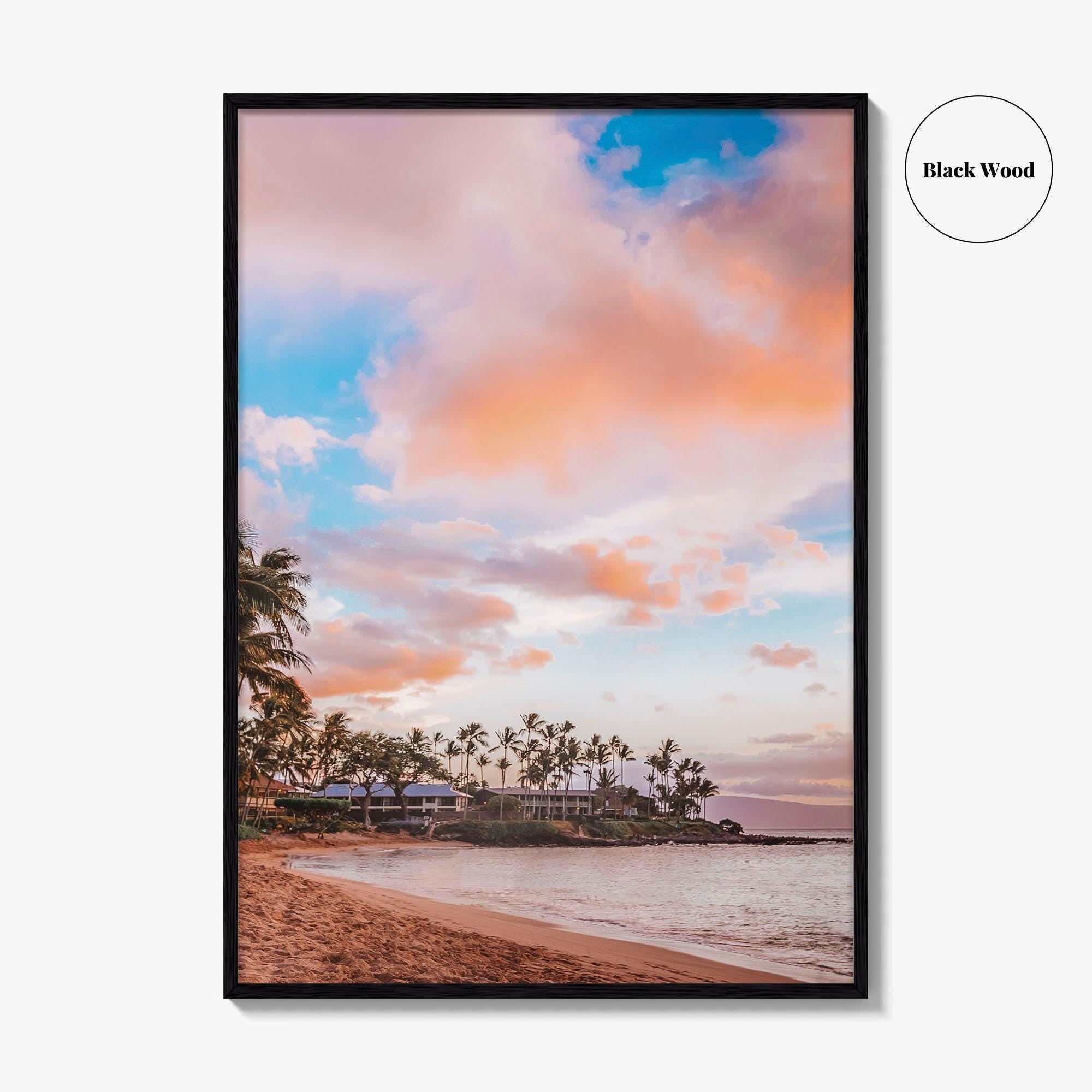 Maui Fine Art Photo Print, Wailea Beach Kihei, Hawaii USA, Wall Art Poster