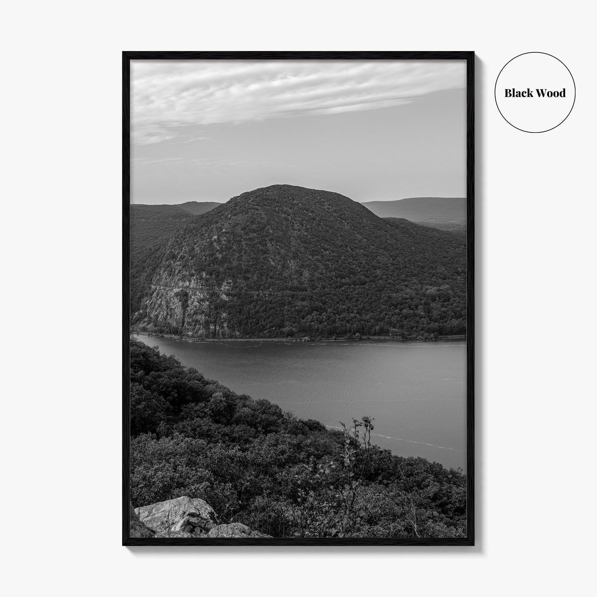 Hudson Valley Black and White Fine Art Photo Print, Hudson River, Cold Spring