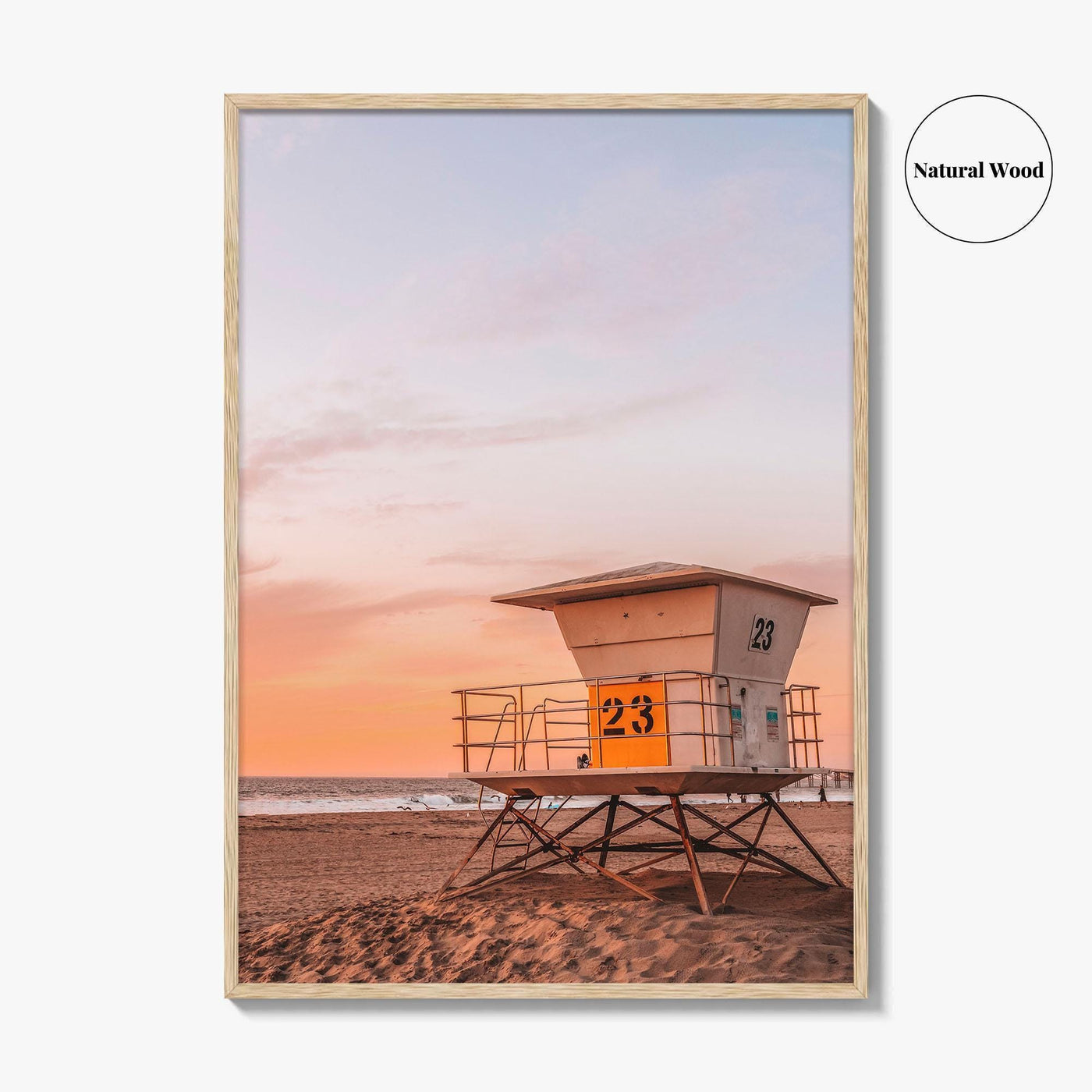 Pacific Beach Fine Art Photo Print, San Diego, California, Lifeguard Tower, Wall Decor, Poster