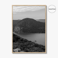 Hudson Valley Black and White Fine Art Photo Print, Hudson River, Cold Spring
