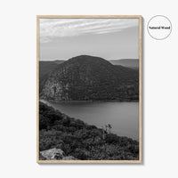 Hudson Valley Black and White Fine Art Photo Print, Hudson River, Cold Spring