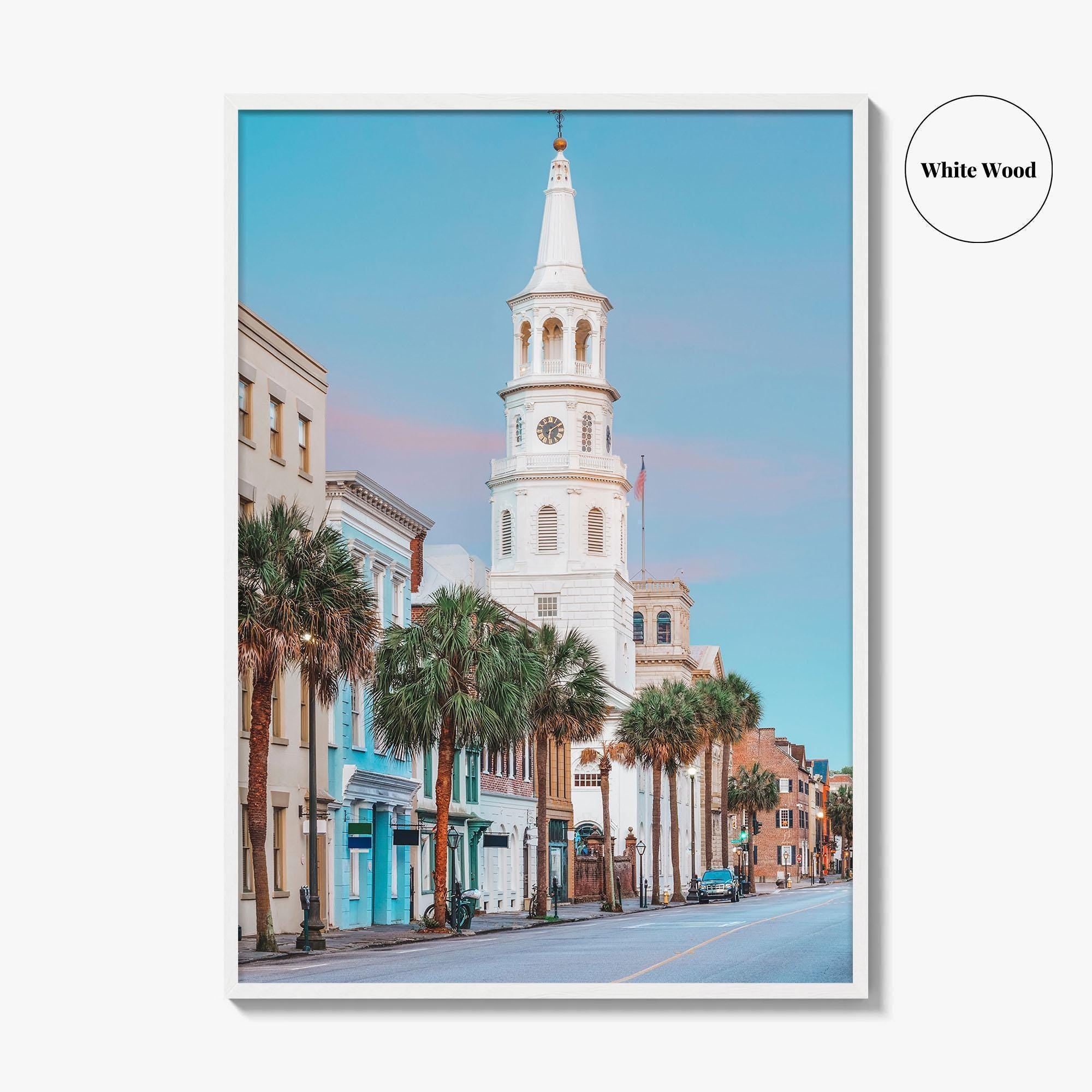 Charleston South Carolina Fine Art Photo Print, French Quarter, USA, Wall Poster