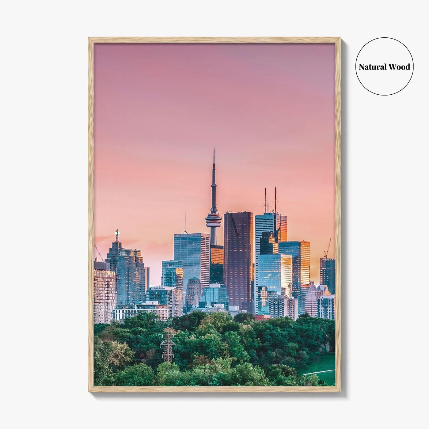 Toronto Skyline Fine Art Photo Print, Ontario Canada Wall Art Poster