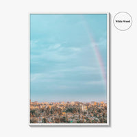 Addis Ababa Skyline Fine Art Photo Print, Aerial View, Ethiopia Wall Decor, Poster