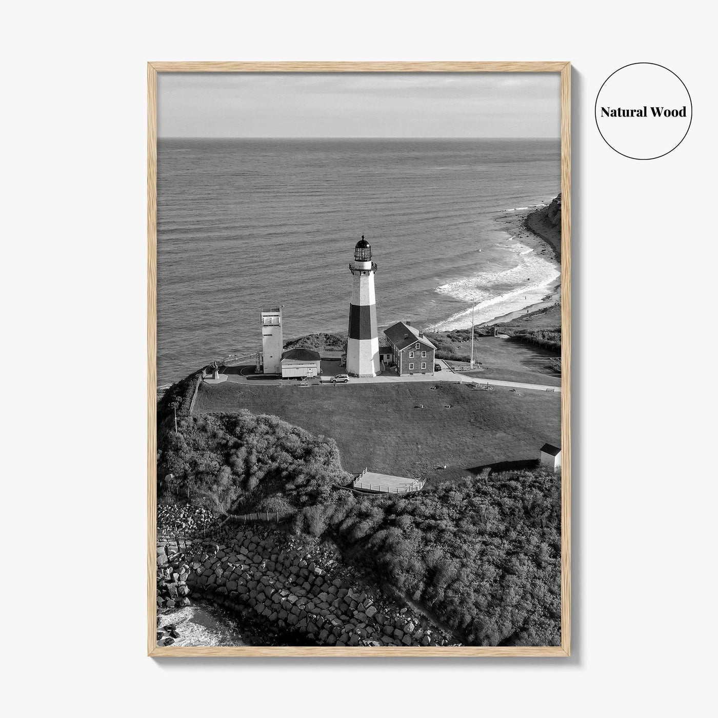 Montauk Black and White Fine Art Photo Print, Long Island NY Poster