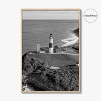 Montauk Black and White Fine Art Photo Print, Long Island NY Poster