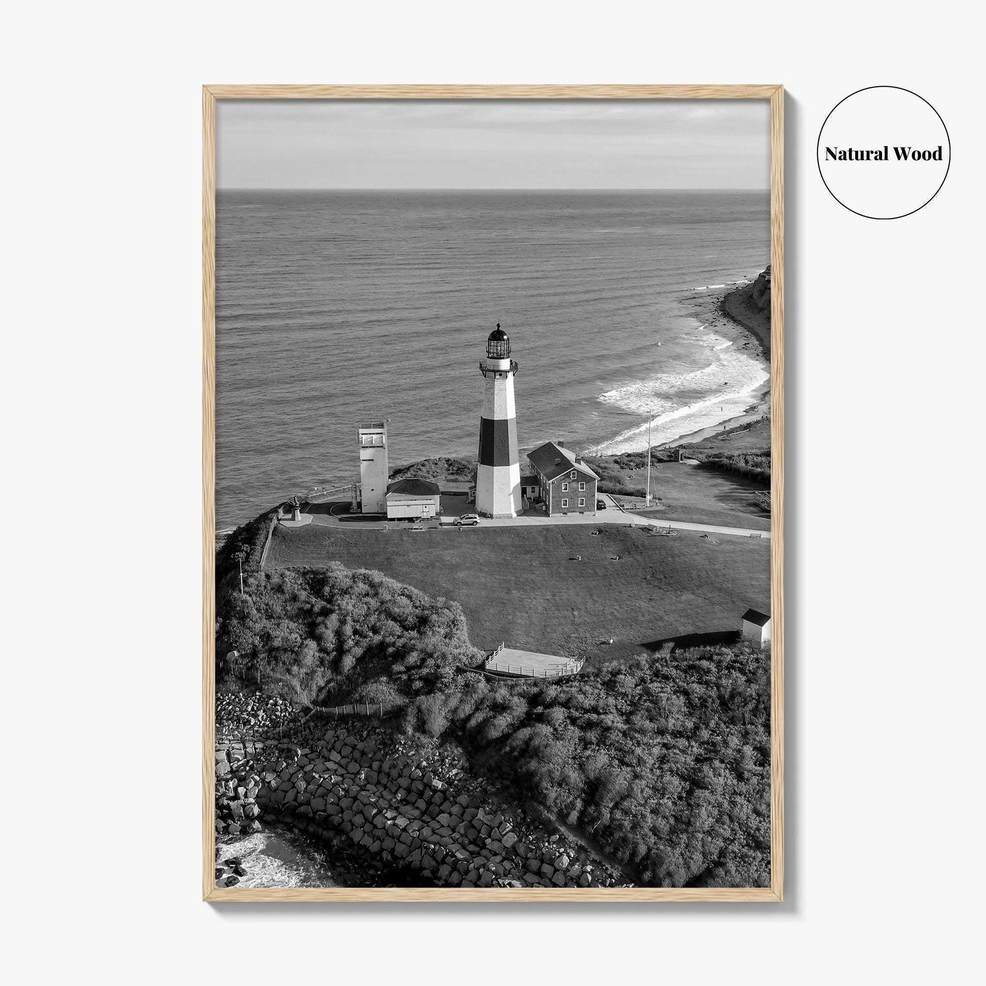 Montauk Black and White Fine Art Photo Print, Long Island NY Poster