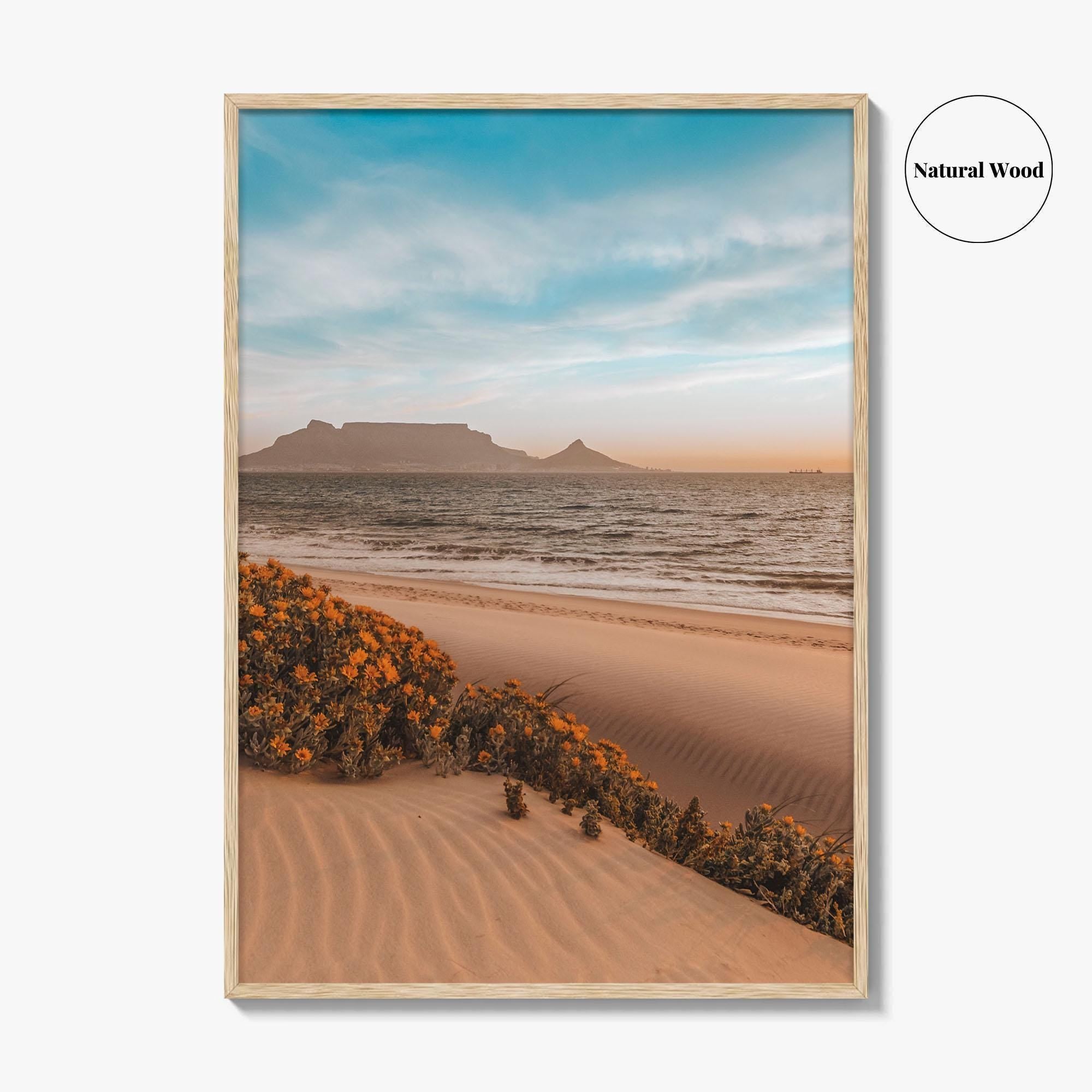 Cape Town Fine Art Photo Print, Beach Wall Decor, South Africa Poster, Camps Bay