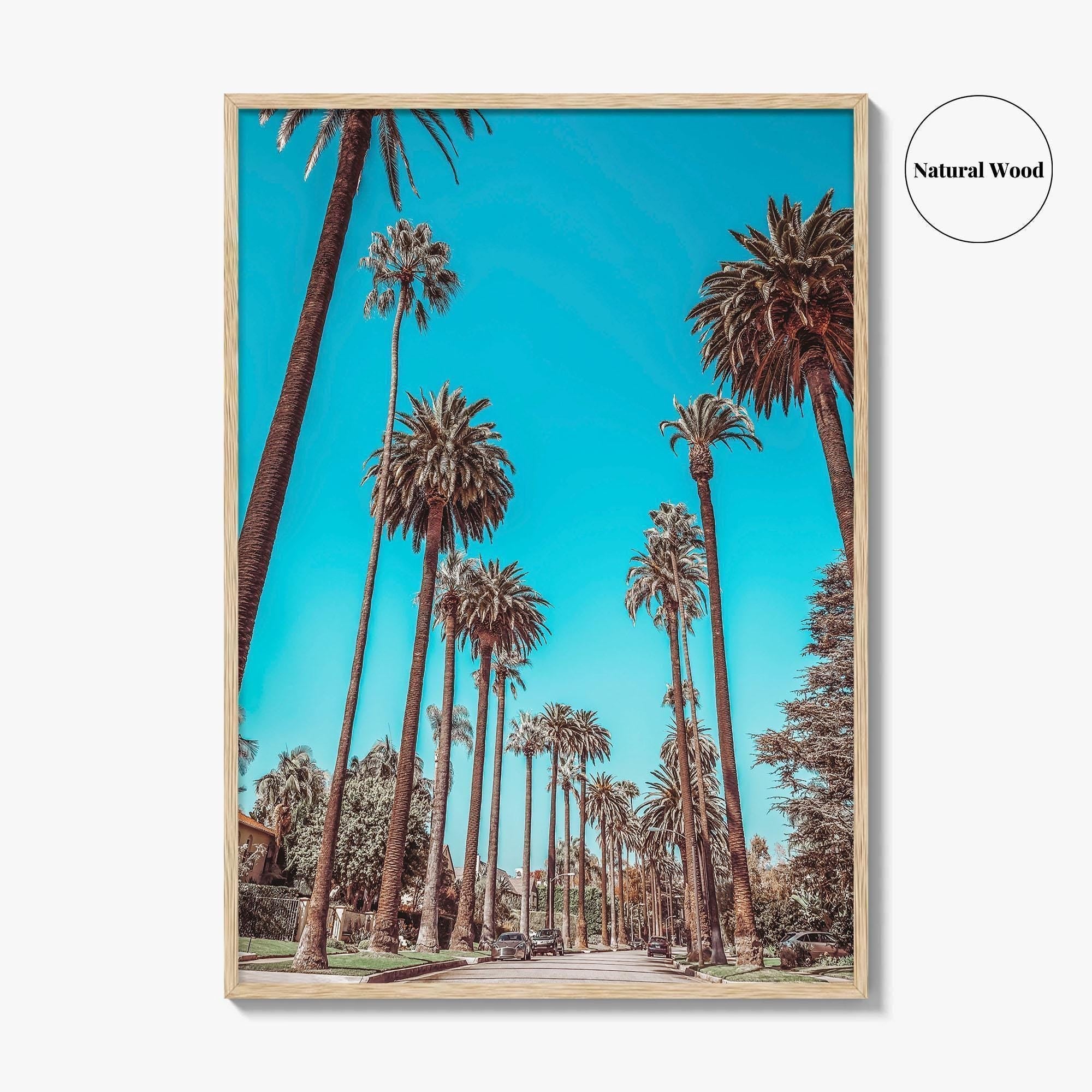 Beverly Hills Fine Art Photo Print, Los Angeles, California, Palm Trees, Photo Poster