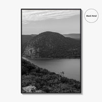 Hudson Valley Black and White Fine Art Photo Print, Hudson River, Cold Spring