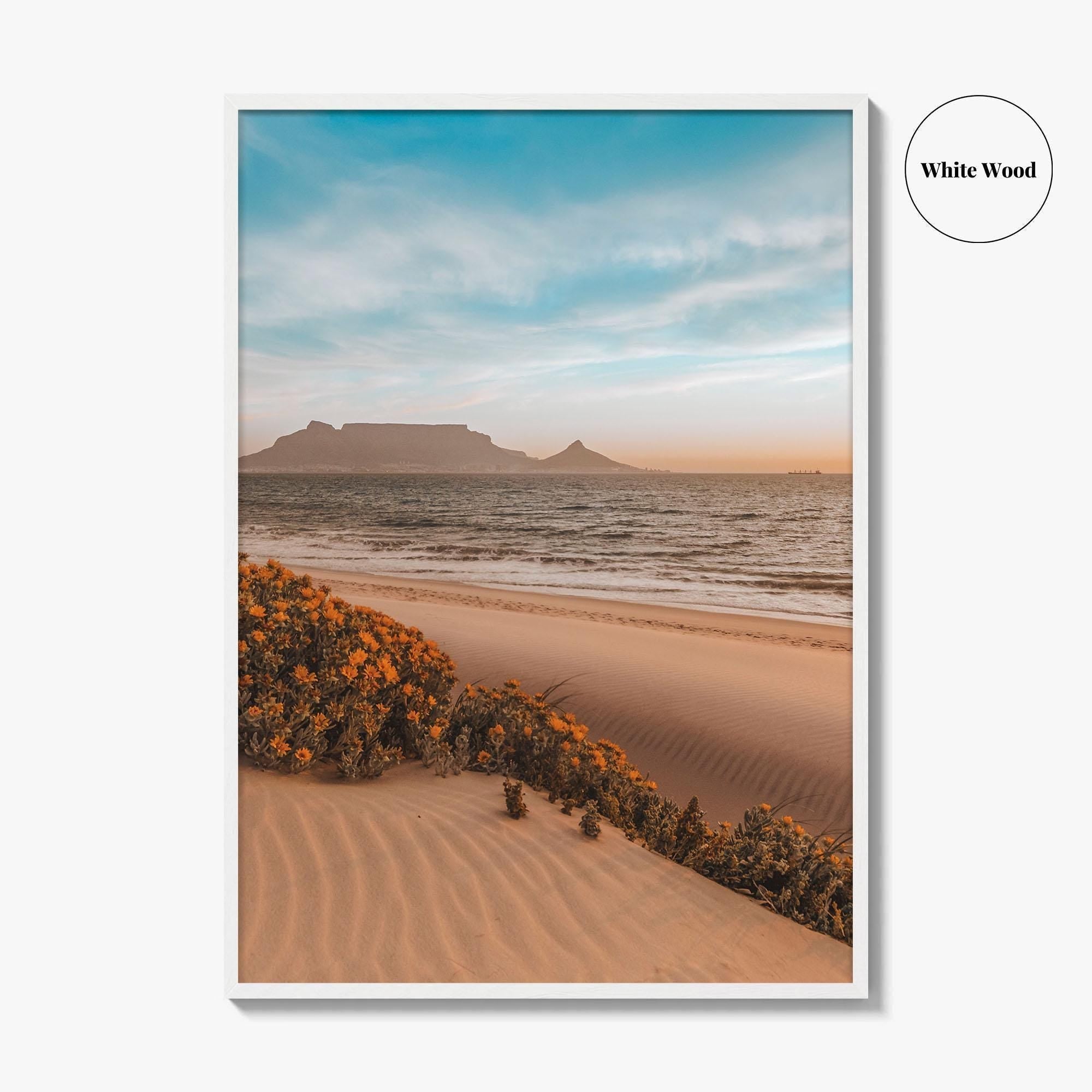 Cape Town Fine Art Photo Print, Beach Wall Decor, South Africa Poster, Camps Bay
