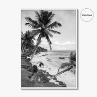 Ofu Island Black and White Fine Art Photo Print, Manu'a Islands American Samoa Poster