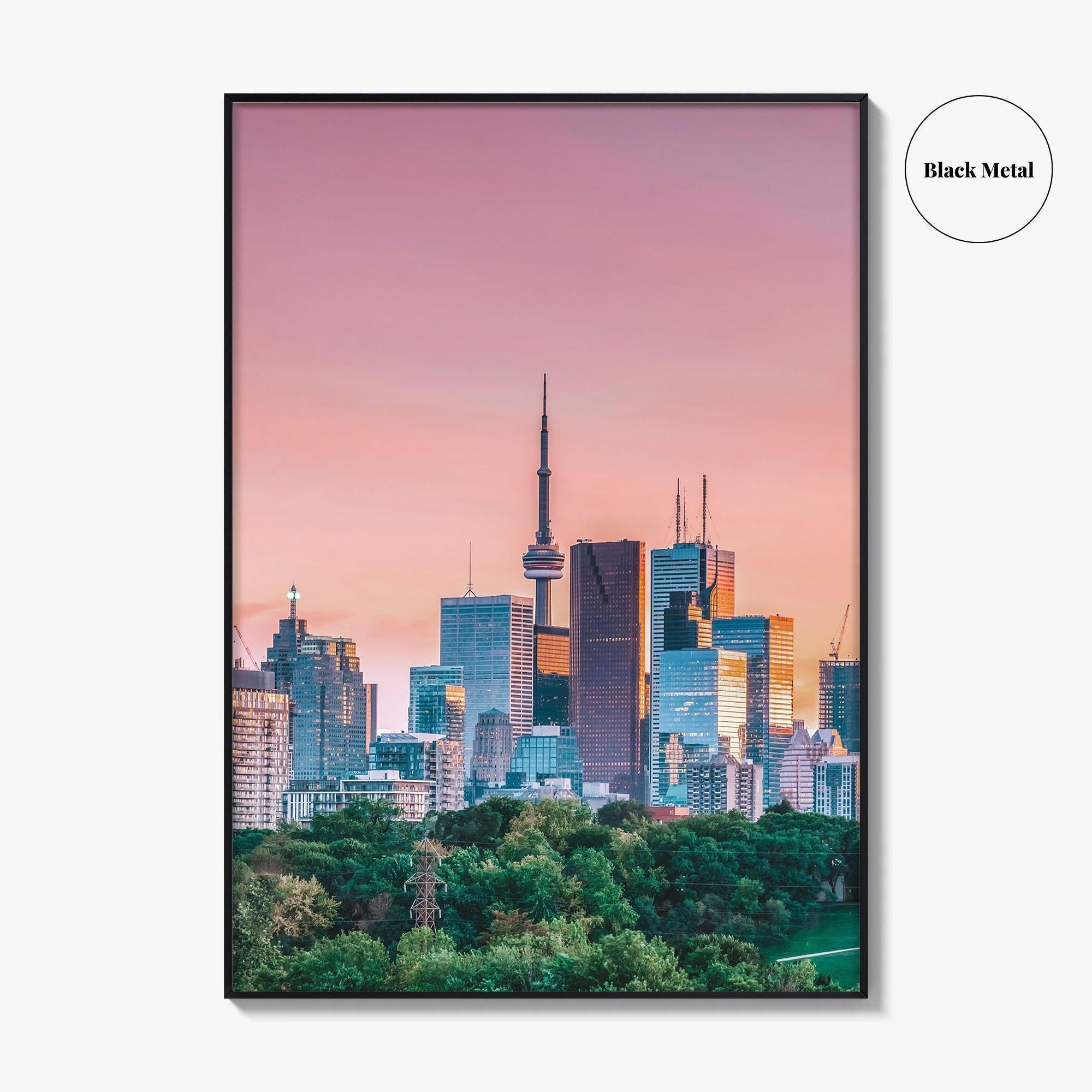 Toronto Skyline Fine Art Photo Print, Ontario Canada Wall Art Poster