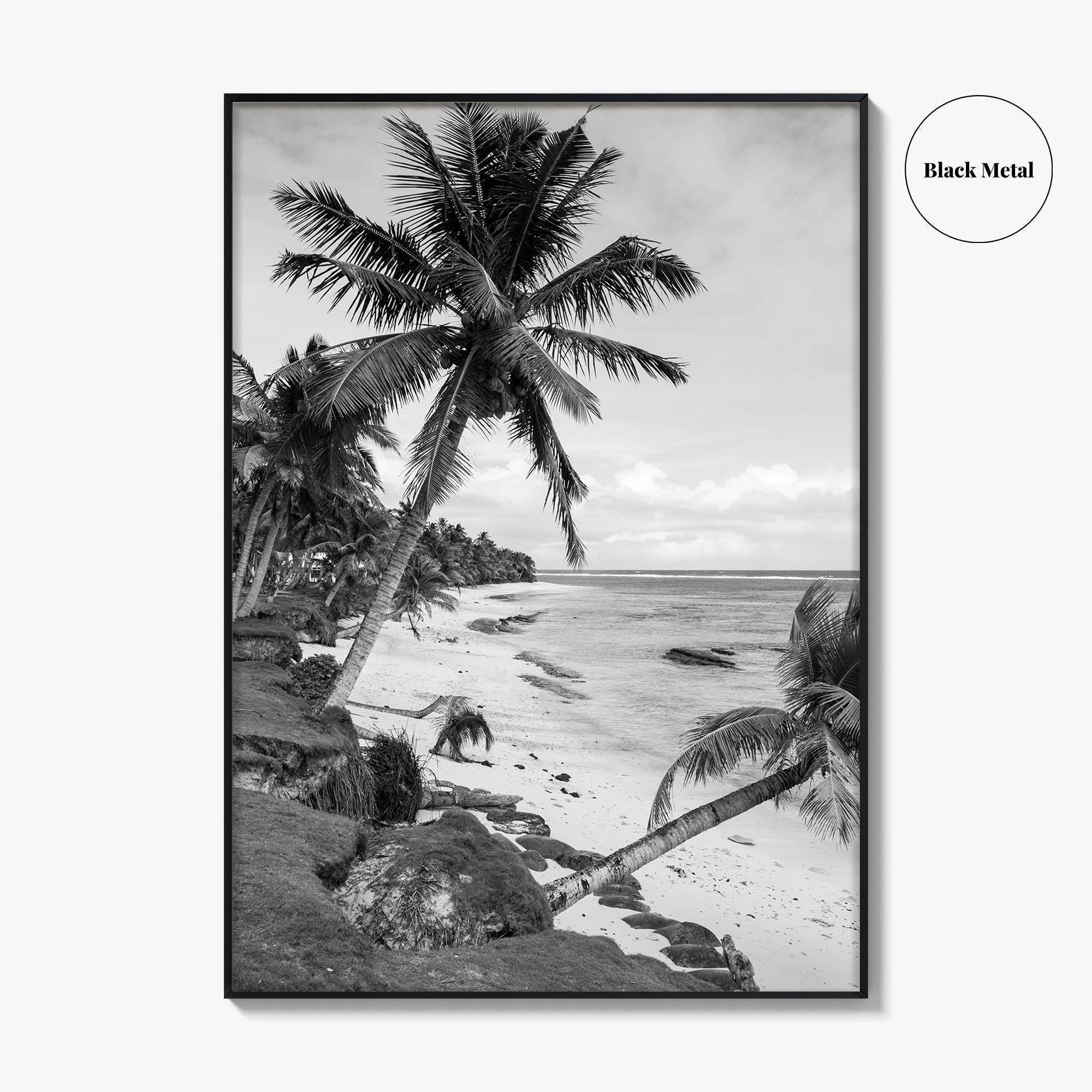 Ofu Island Black and White Fine Art Photo Print, Manu'a Islands American Samoa Poster
