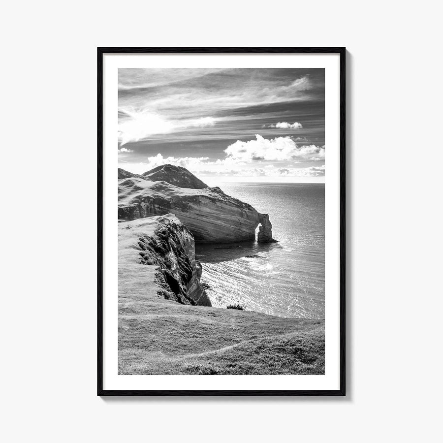Ireland Black and White Fine Art Photo Print, Irish Coast, Wall Poster
