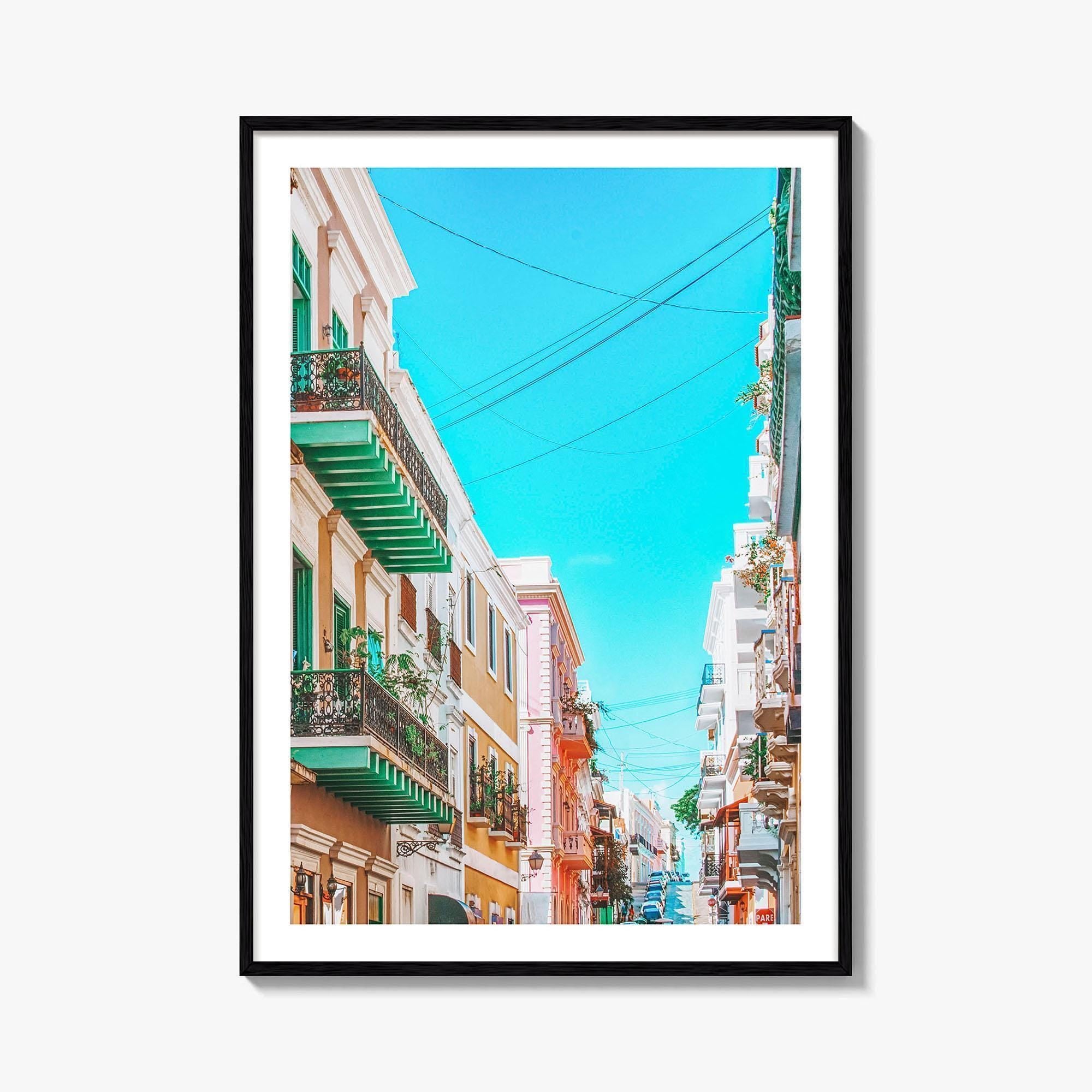 San Juan Fine Art Photo Print, Puerto Rico Wall Poster, Caribbean