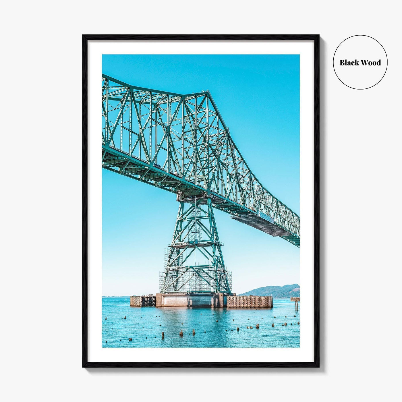 Astoria Fine Art Photo Print, Astoria-Megler Bridge, Oregon Poster, Columbia River