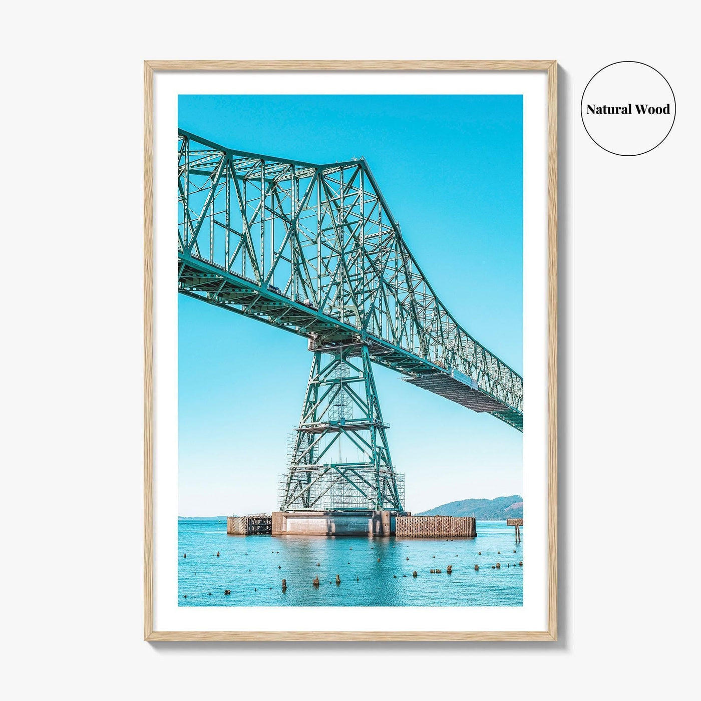 Astoria Fine Art Photo Print, Astoria-Megler Bridge, Oregon Poster, Columbia River