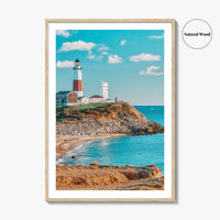 Montauk Fine Art Photo Print, Lighthouse Beach, Long Island, New York, NY, USA Poster