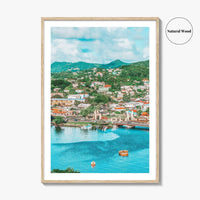 St Lucia Fine Art Photo Print, Castries, Eastern Caribbean, Wall Decor Poster
